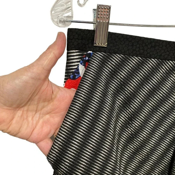 Peter Pilotto For Target Skirt, Size 10, Mini Faux Wrap Geometric Colorful - Picture 5 of 12